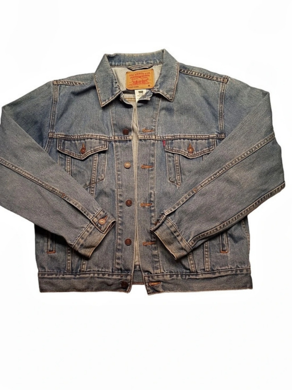 Levi's Standard Trucker Denim Jacket Blue Size Medium